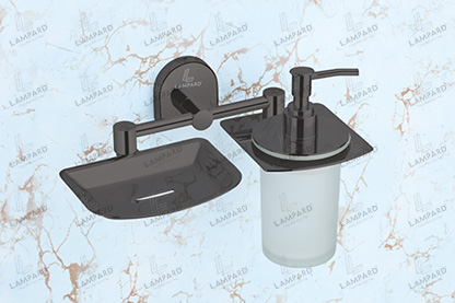 Soap Dish With Liquid Soap Dispenser