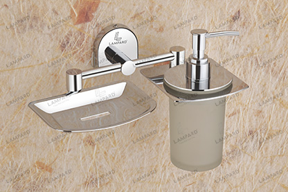 Soap Dish With Liquid Soap Dispenser