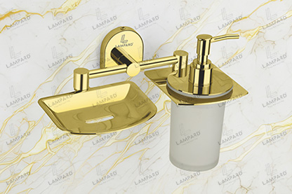 Soap Dish With Liquid Soap Dispenser