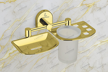 Soap Dish With Tumbler Holder