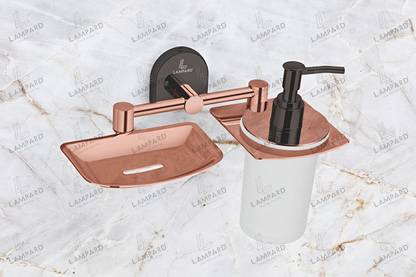 Soap Dish With Liquid Soap Dispenser