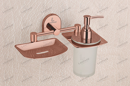 Soap Dish With Liquid Soap Dispenser