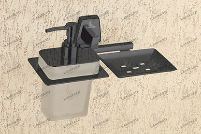 Soap Dish With Liquid Soap Dispenser