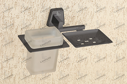 Soap Dish With Tumbler Holder