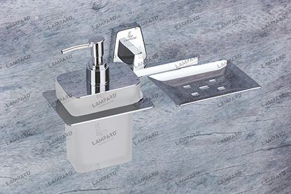 Soap Dish With Liquid Soap Dispenser
