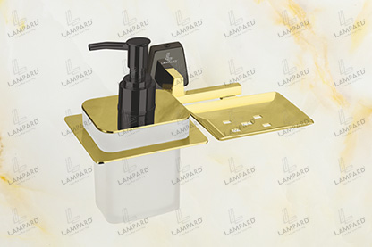 Soap Dish With Liquid Soap Dispenser