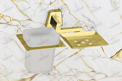 Soap Dish With Tumbler Holder