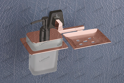 Soap Dish With Liquid Soap Dispenser