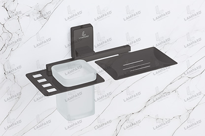 Soap Dish With Tumbler Holder