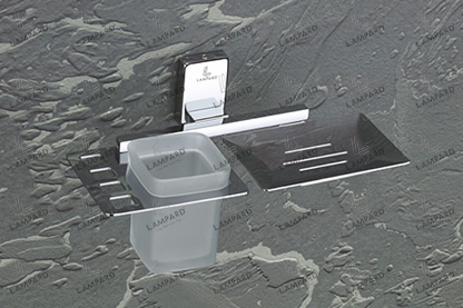 Soap Dish With Tumbler Holder