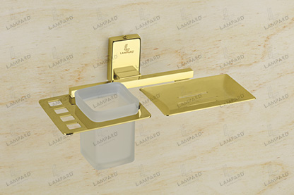 Soap Dish With Tumbler Holder