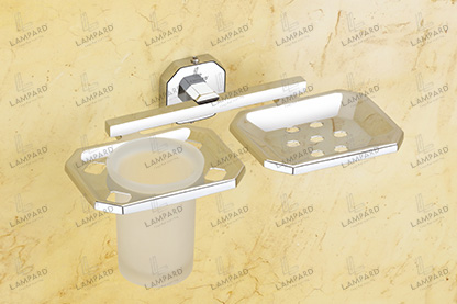 Soap Dish With Tumbler Holder