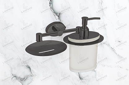 Soap Dish With Liquid Soap Dispenser