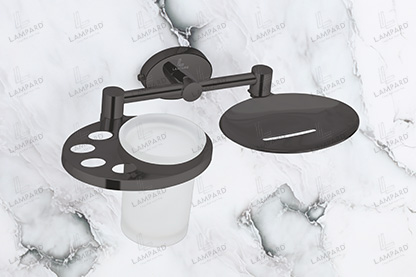 Soap Dish With Tumbler Holder