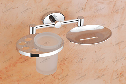 Soap Dish With Tumbler Holder