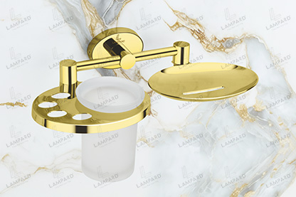 Soap Dish With Tumbler Holder