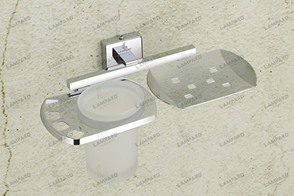 Soap Dish With Tumbler Holder